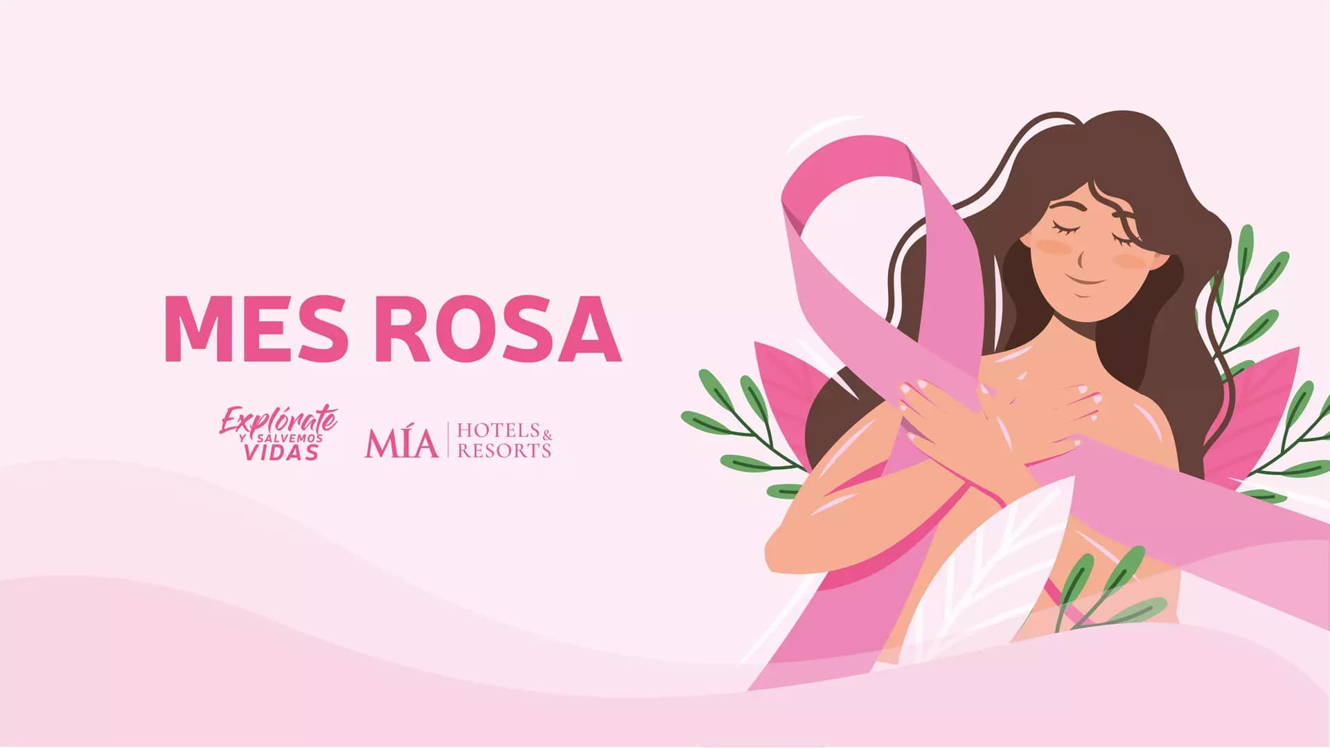 MÍA Hotels and Resorts joins to the fight against breast cancer